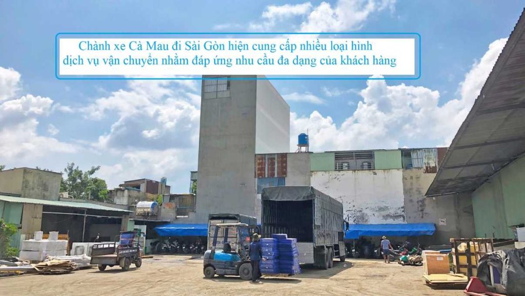 Chành Xe Cà Mau Đi Sài Gòn
