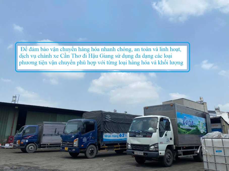 Chành Xe Cần Thơ Đi Hậu Giang