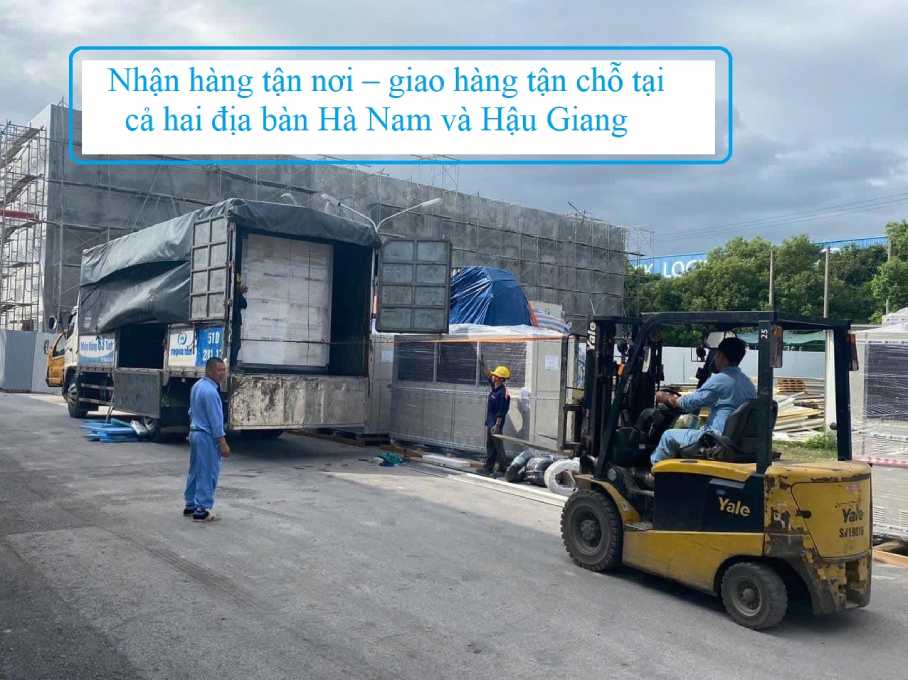Chành xe Hà Nam đi Hậu Giang
