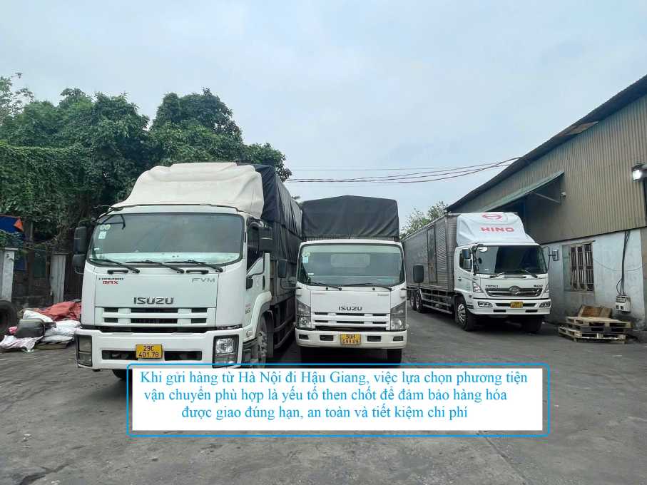 Chành Xe Hà Nội Đi Hậu Giang