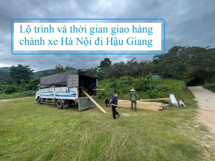 Chành Xe Hà Nội Đi Hậu Giang