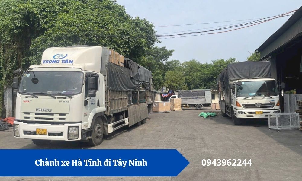 Chành xe Hà Tĩnh đi Tây Ninh