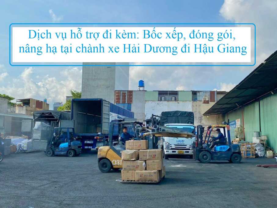 Chành xe Hải Dương đi Hậu Giang
