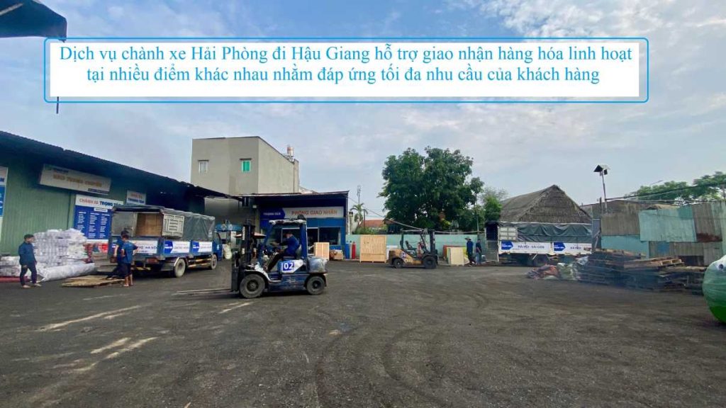 Chành xe Hải Phòng đi Hậu Giang