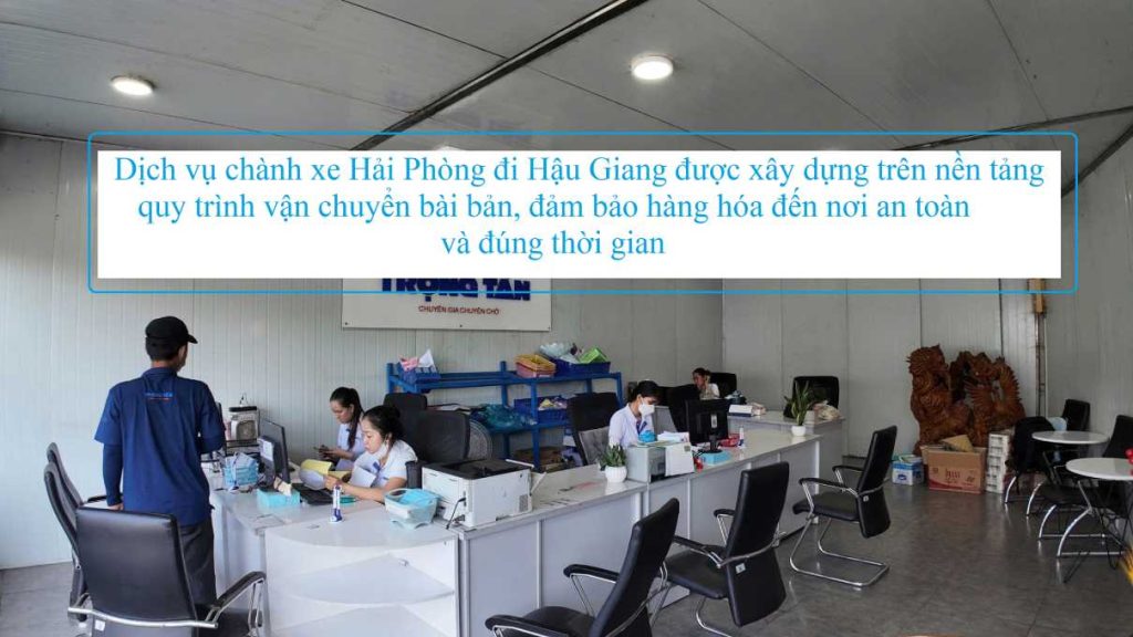 Chành xe Hải Phòng đi Hậu Giang