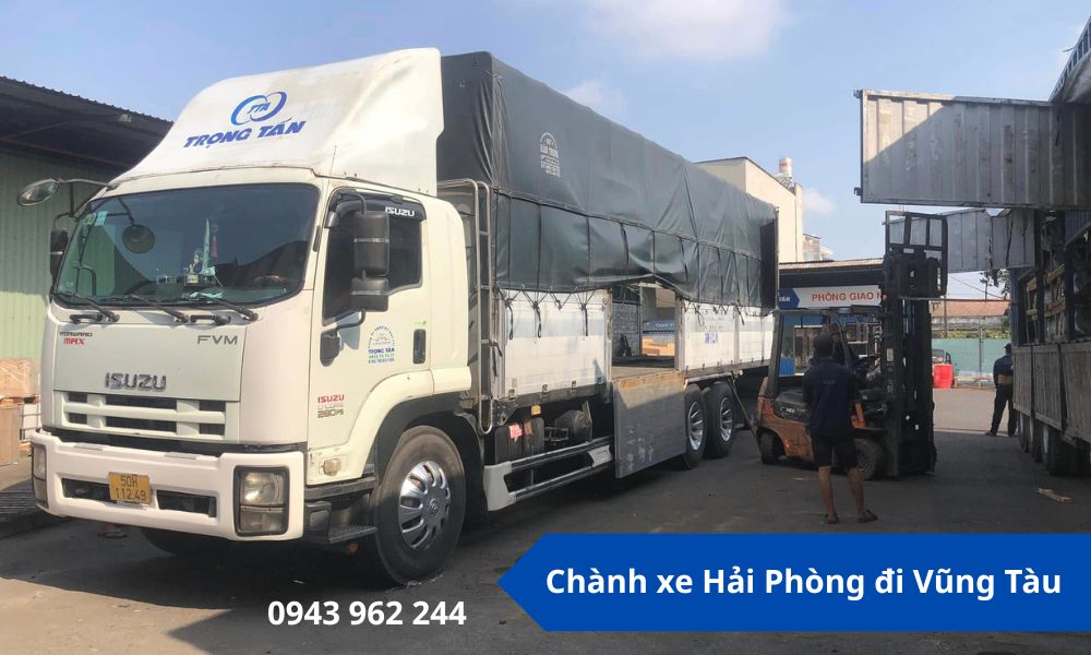 Chành xe Hải Phòng đi Vũng Tàu