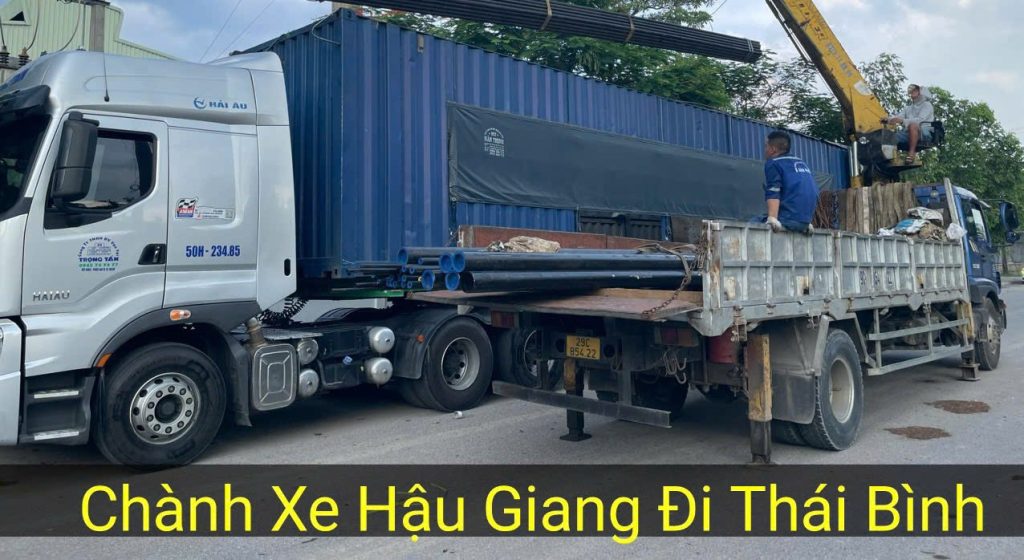 Chành Xe Hậu Giang Đi Thái Bình