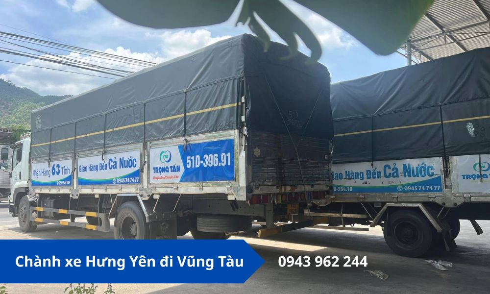 Chành xe Hưng Yên đi Vũng Tàu
