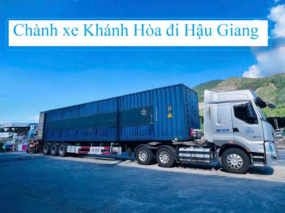 Chành xe Khánh Hòa đi Hậu Giang