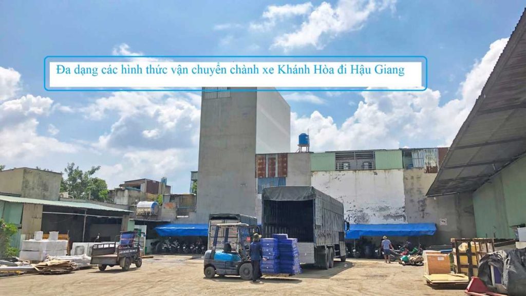 Chành xe Khánh Hòa đi Hậu Giang
