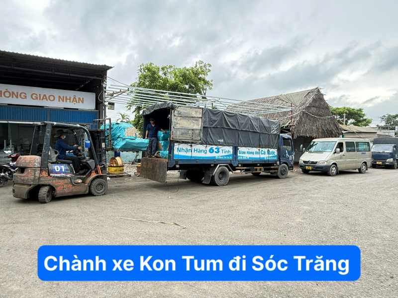 Chành xe Kon Tum đi Sóc Trăng