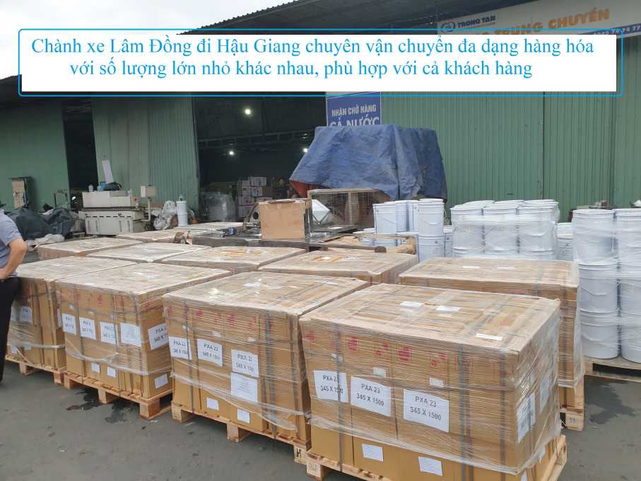 Chành xe Lâm Đồng đi Hậu Giang