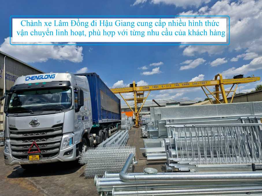 Chành xe Lâm Đồng đi Hậu Giang