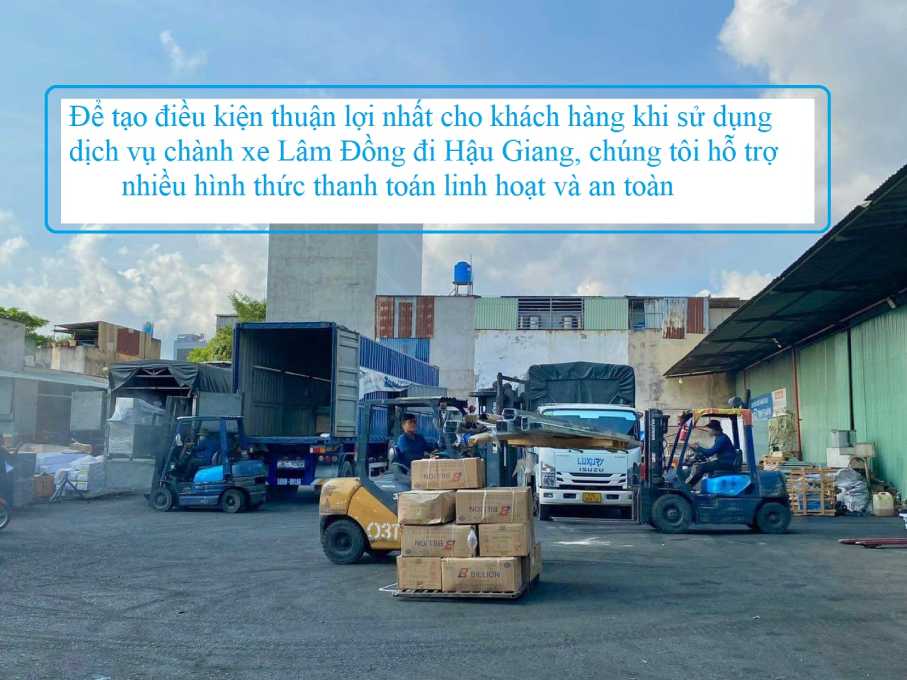 Chành xe Lâm Đồng đi Hậu Giang