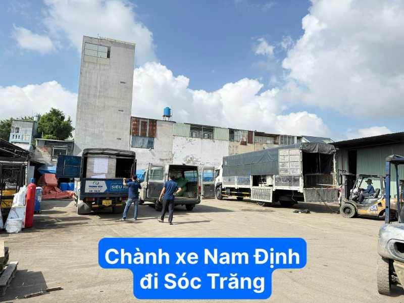 Chành Xe Nam Định đi Sóc Trăng