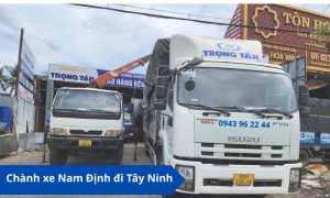 Chành xe Nam Định đi Tây Ninh