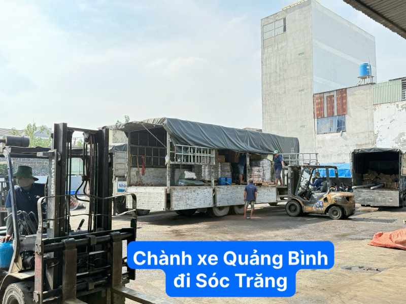Chành xe Quảng Bình đi Sóc Trăng
