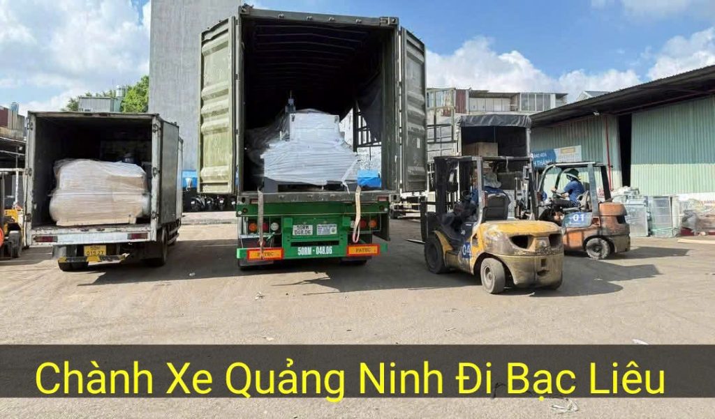 Chành Xe Quảng Ninh Đi Bạc Liêu