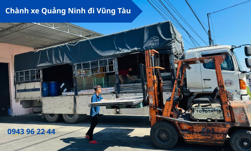 Chành xe Quảng Ninh đi Vũng Tàu