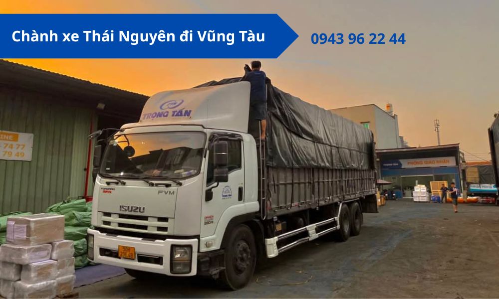 Chành xe Thái Nguyên đi Vũng Tàu