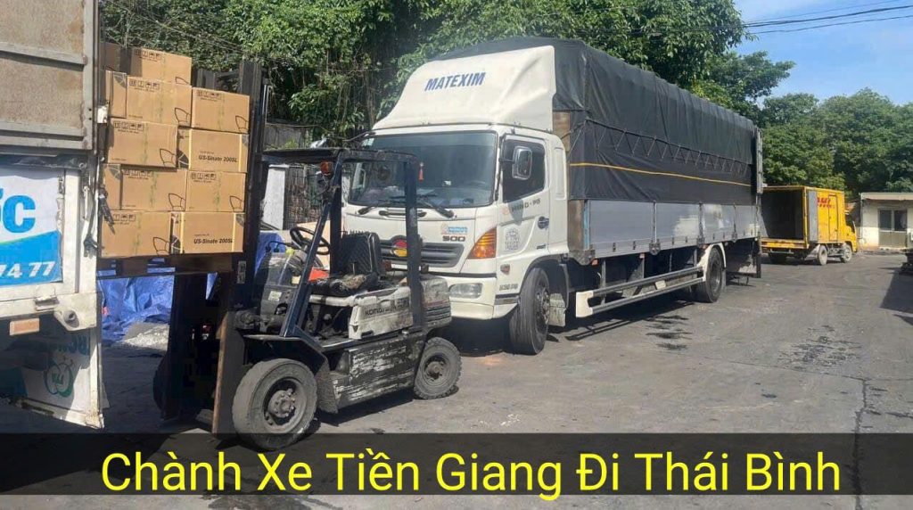 Chành Xe Tiền Giang Đi Thái Bình