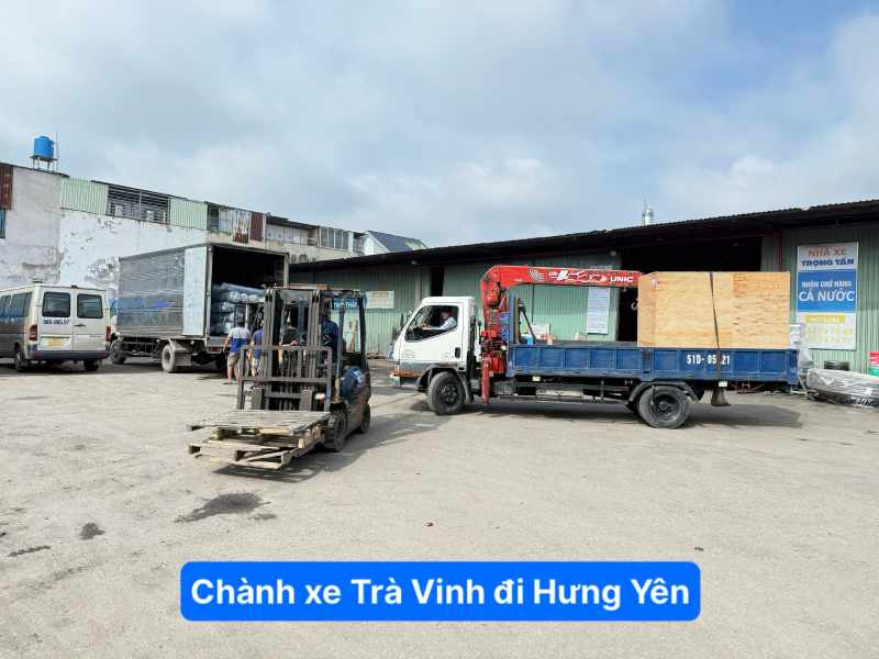 Chành xe Trà Vinh đi Hưng Yên