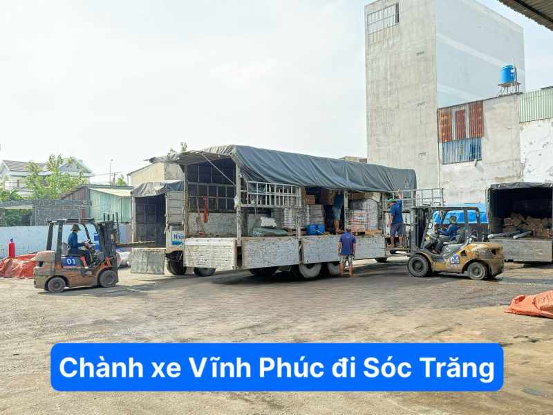 chành xe Vĩnh Phúc Đi Sóc Trăng