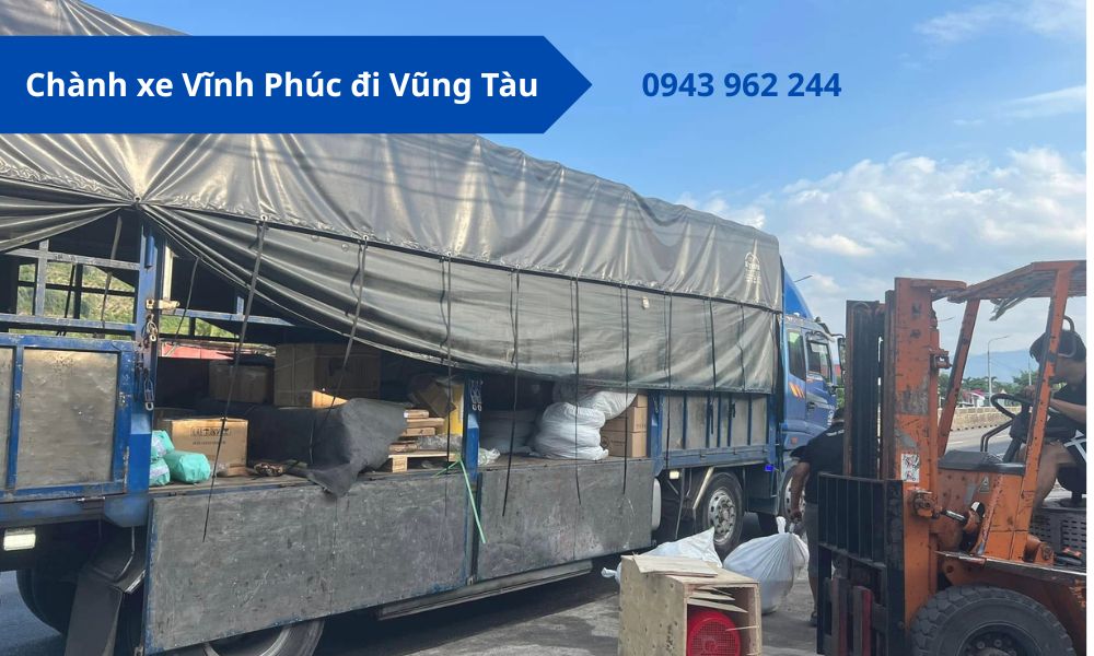 Chành xe Vĩnh Phúc đi Vũng Tàu