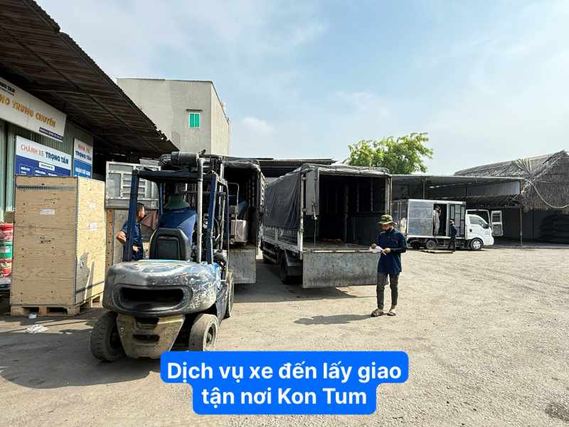 Dịch vụ xe lấy hàng tận nơi Kon Tum