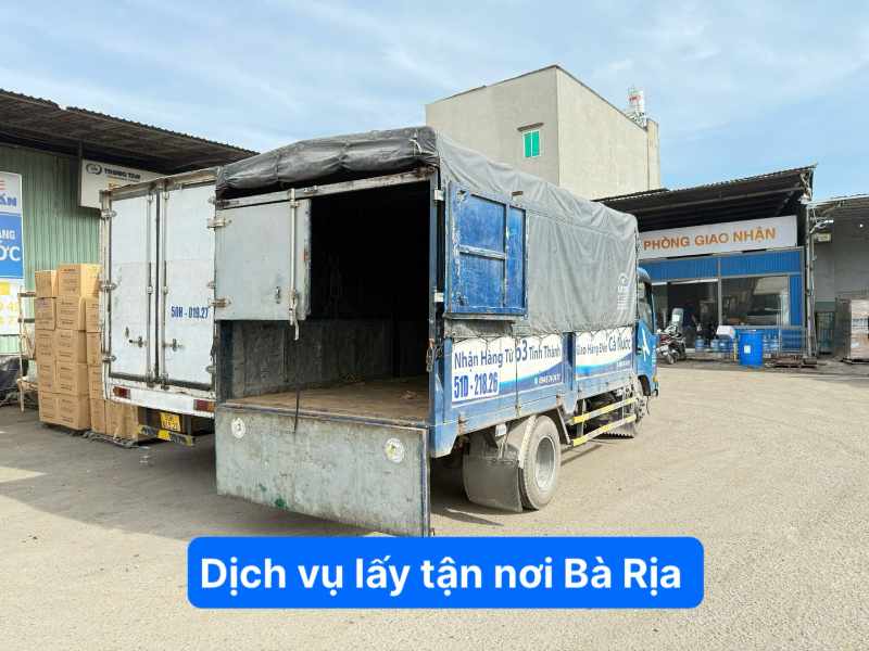 Dịch vụ xe lấy hàng tận nơi