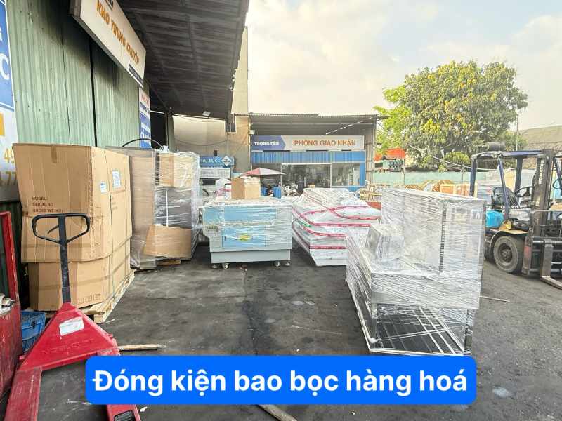 Đóng kiện bao bọc hàng hóa
