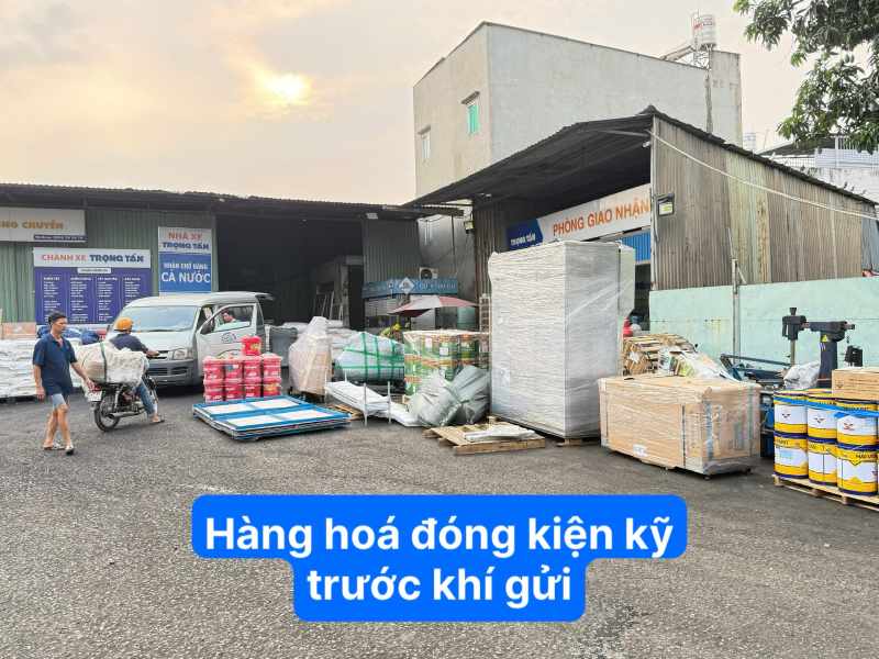 Đóng Kiện hàng hóa kỹ trước khi gửi