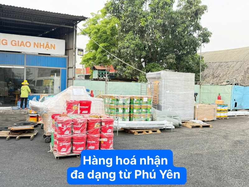 Hàng hóa nhận đa dạng từ Phú Yên