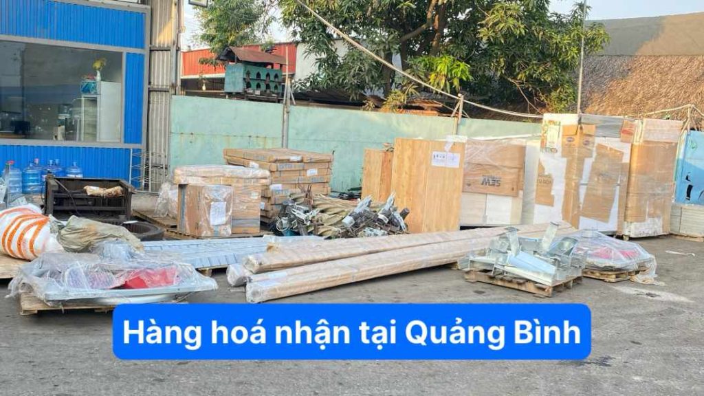 Hàng hóa nhận tại Quảng Bình 