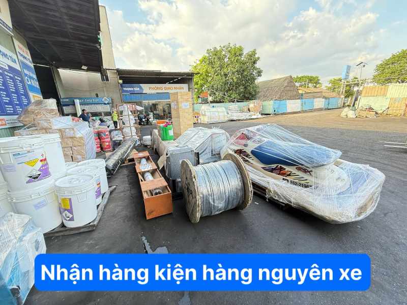 Nhận hàng kiện hàng nguyên chuyến