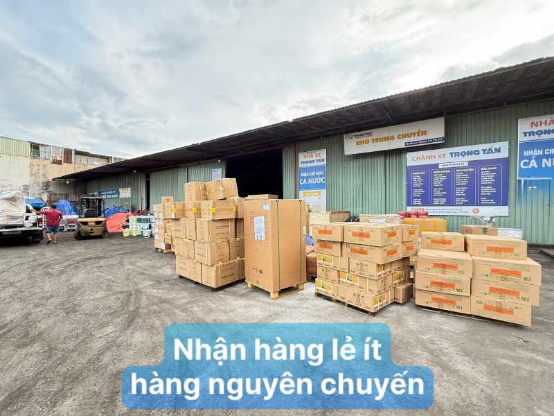 Nhận hàng lẻ hàng bao xe