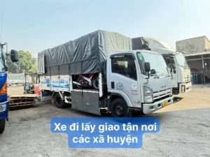 Xe đi lấy giao tận nơi xã Huyện