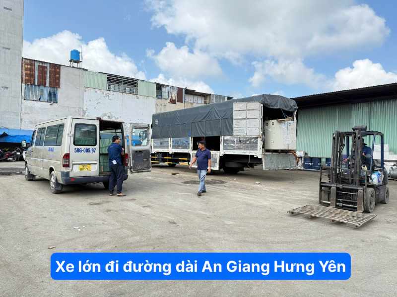 Xe lớn đi đường dài An Giang Hưng Yên