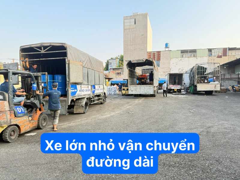 Xe lớn nhỏ vận chuyển đường dài