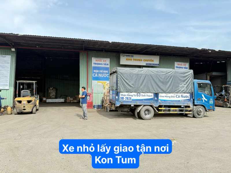 Xe nhỏ lấy giao tận nơi Kon Tum