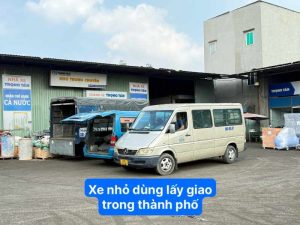Xe nhỏ lấy giao tận nơi trong thành phố