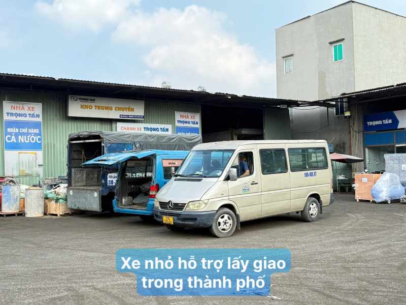 Xe nhỏ xe trung lấy giao tận nơi