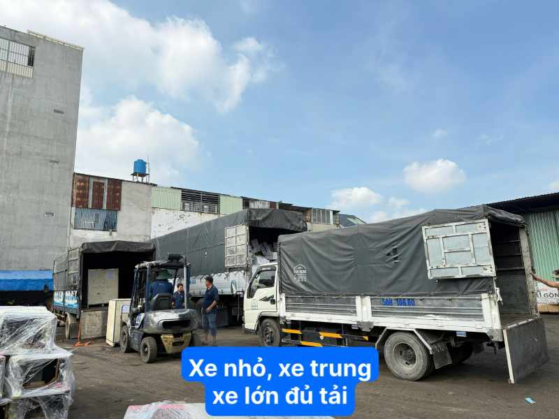 Xe nhỏ xe trung xe lớn đủ tải