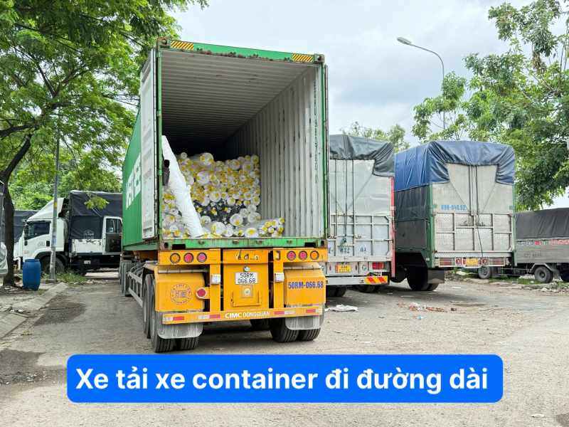 Xe tải xe container đường dài
