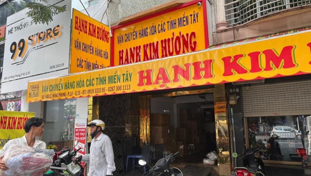 chành xe Hạnh Kim Hương