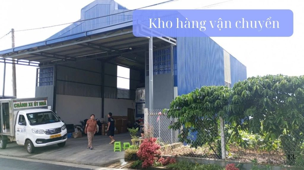Kho hàng chành xe