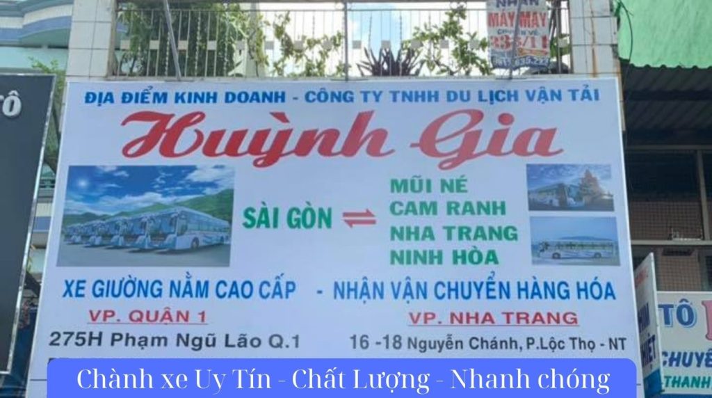 Chành xe Huỳnh Gia