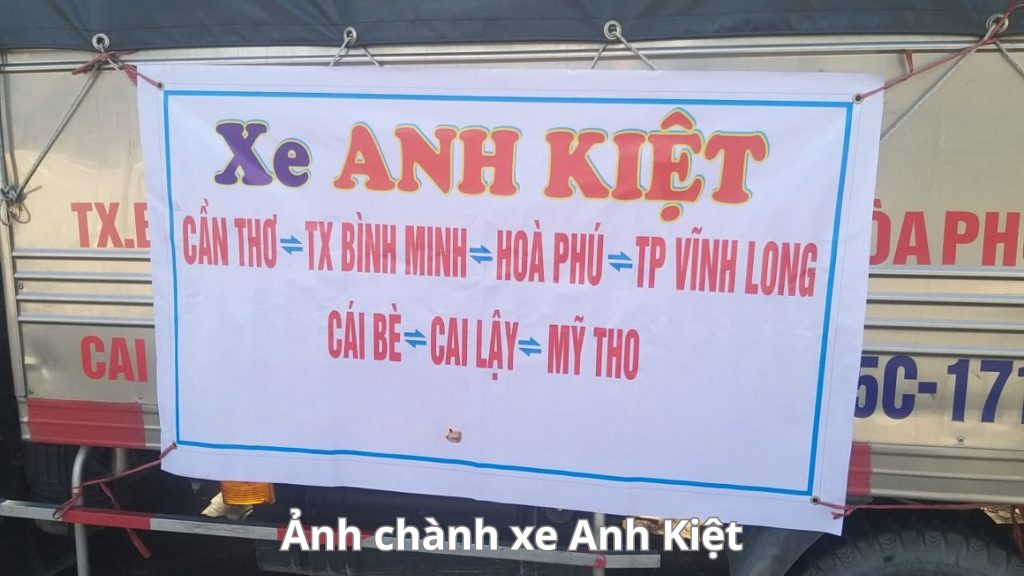 Ảnh chành xe Anh Kiệt