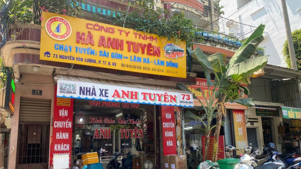 Ảnh chành xe Anh Tuyên