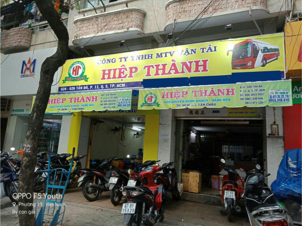 chành xe hiệp thành